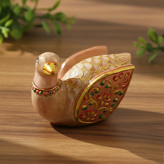 Rose Quartz Printed Ducks