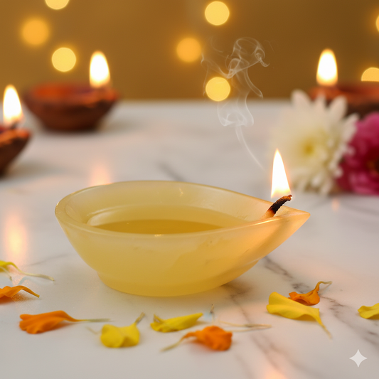 Yellow Aventurine Crystal Deepak