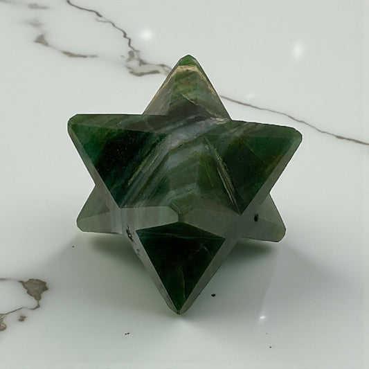 Green Aventurine Merkaba