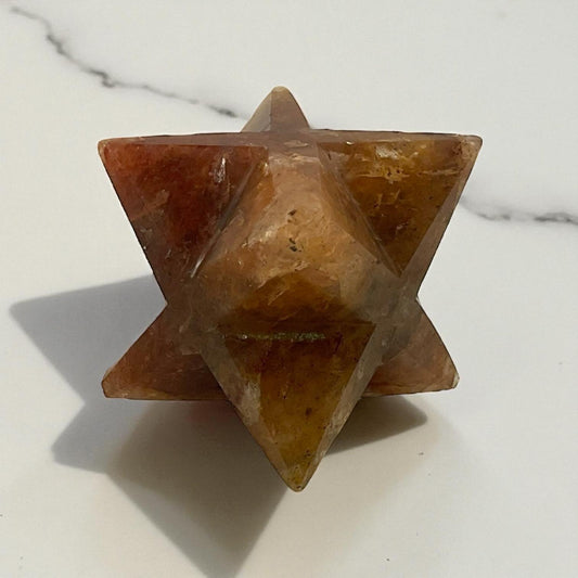 Strawberry Quartz Merkaba