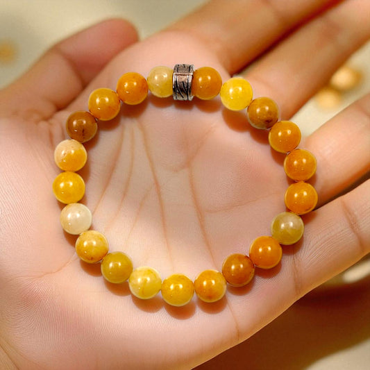 Yellow Aventurine – Stone of Confidence, Positivity Bracelet 8mm Beads
