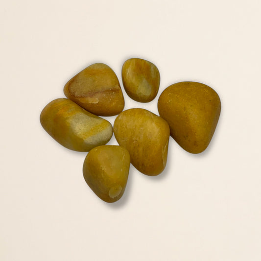 Yellow Jasper Tumble