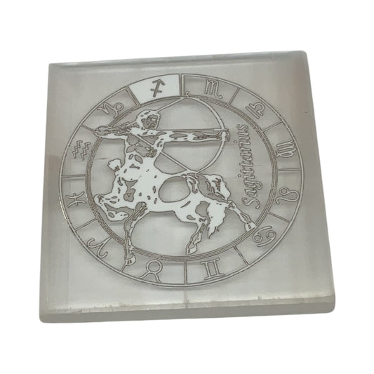 Selenite Square Charging Plate