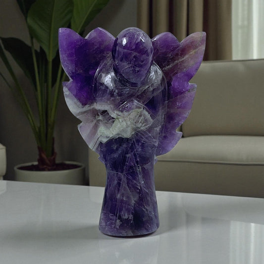 Amethyst Angel Statue