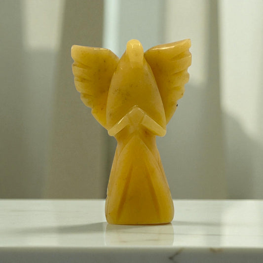 Yellow Aventurine Angel Statue