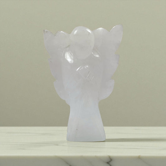 Clear Quartz Angel Statue