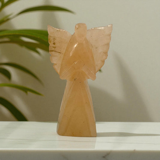 Yellow Aventurine Angel Statue