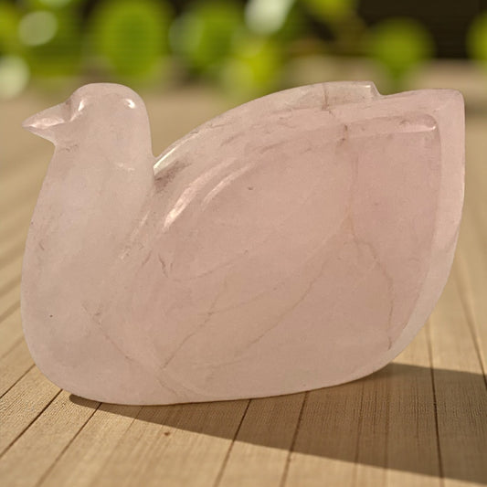 Rose Quartz Ducks