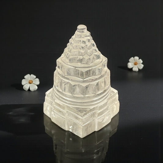 Clear Quartz Shri Yantra