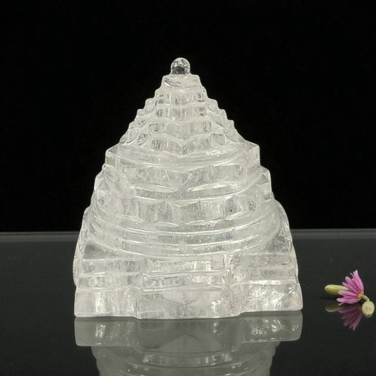 Clear Quartz Shri Yantra
