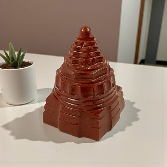 Red Jasper Shri Yantra
