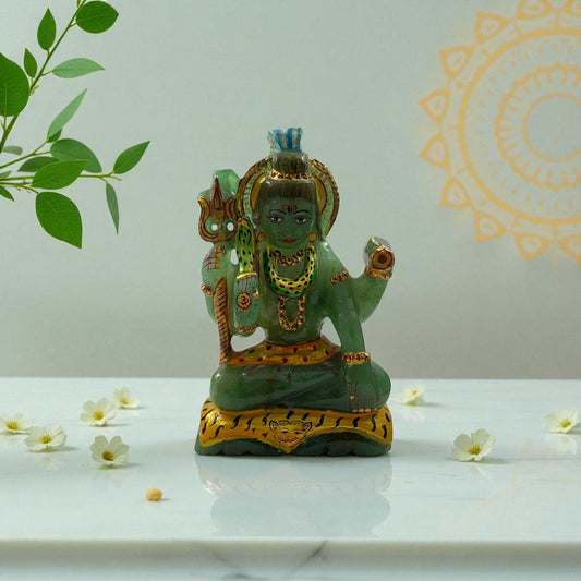 Green Aventurine Shiva