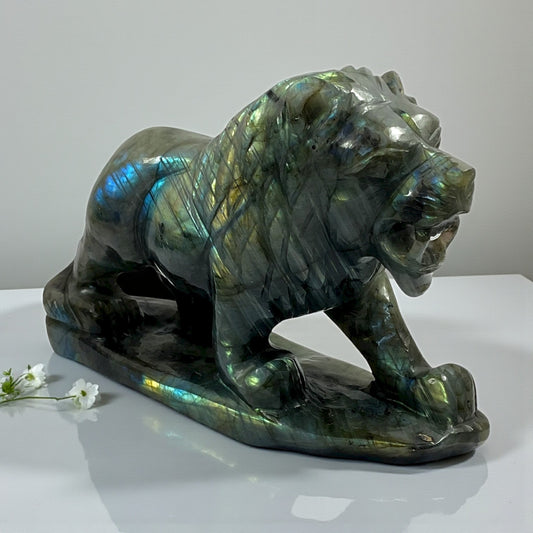 Labrodorite Lion
