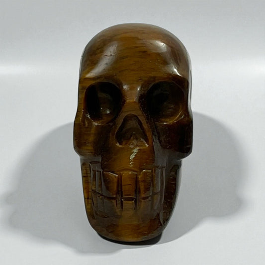 Tiger Eye Skull