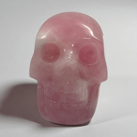 Rose Quartz Skull