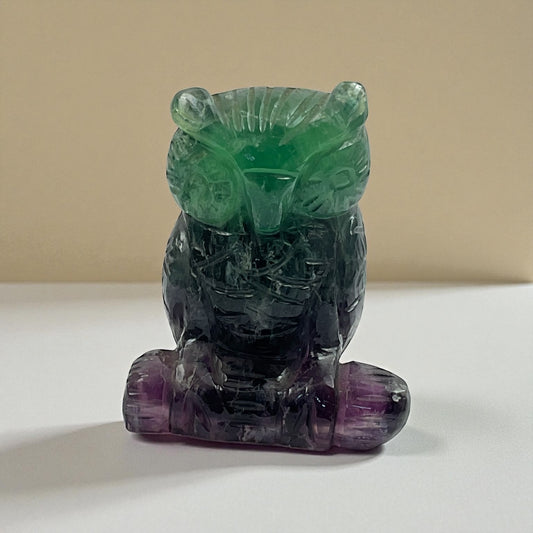 Fluorite Owl