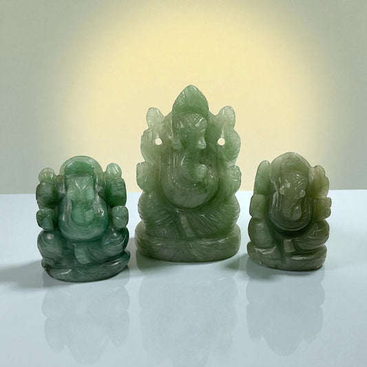 Green Aventurine Ganesha