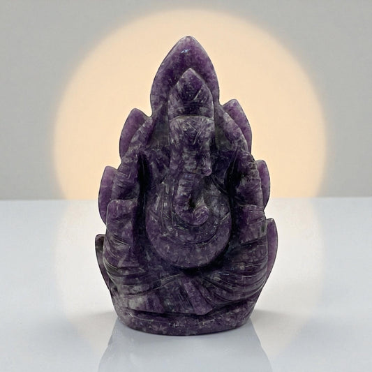 Lapidolite Ganesha