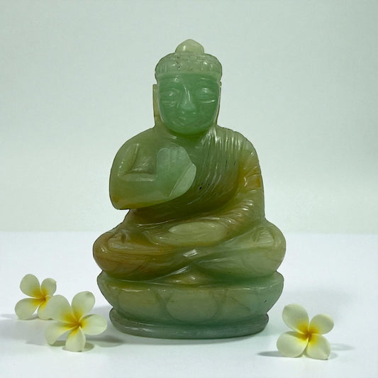Green Aventurine Buddha
