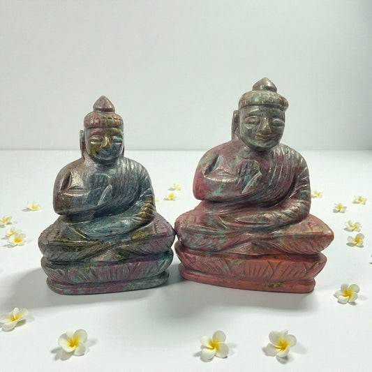 Ruby zosite Buddha