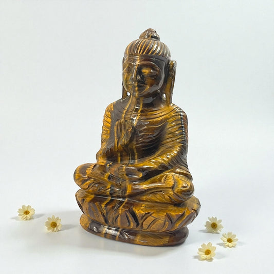 Tiger eye Buddha
