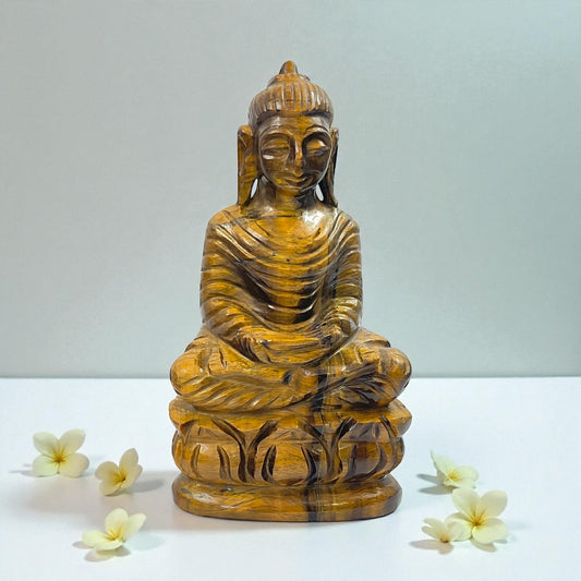 Tiger eye Buddha