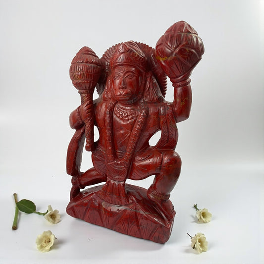 Red Jasper Hanuman