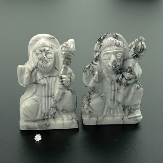 Howlite Hanuman