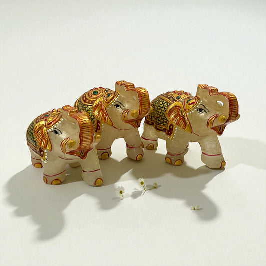 Yellow Aventurine Elephant