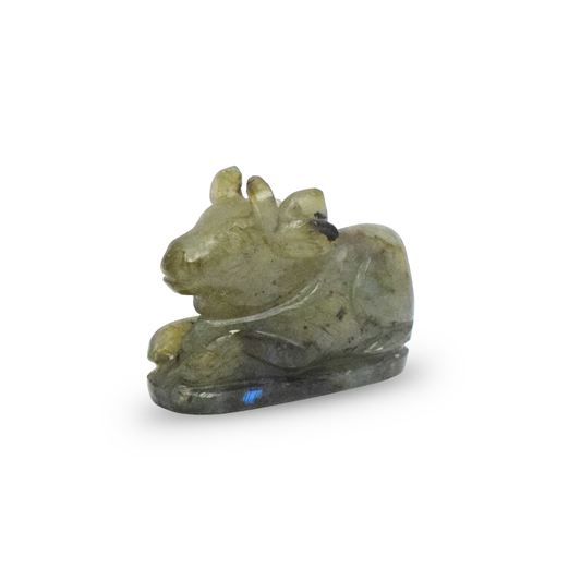 Labrodorite Nandi - ( 101 Gram )