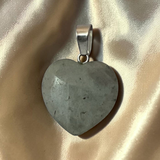 Labradorite Heart Pendant