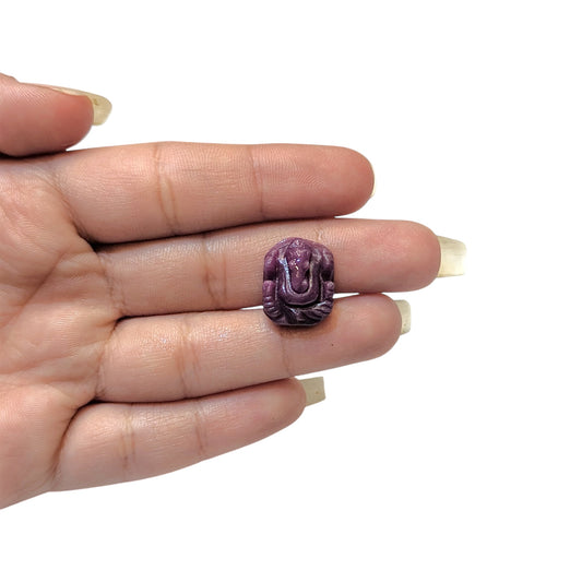 Ruby Ganesha - 16.6 Carat