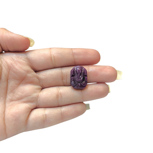 Ruby Ganesha - 14.67 Carat