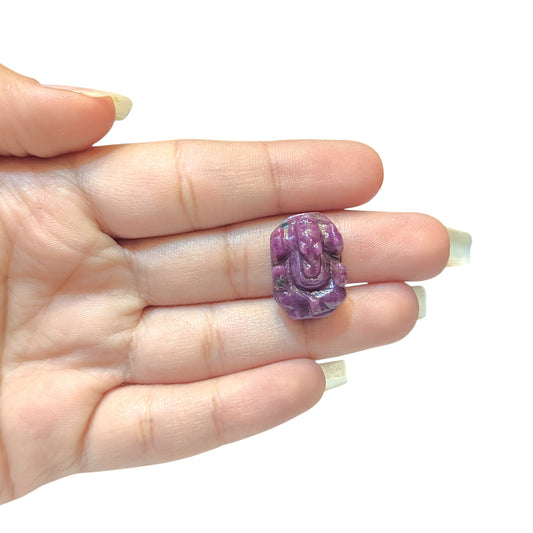 Ruby Ganesha - 29.4 Carat