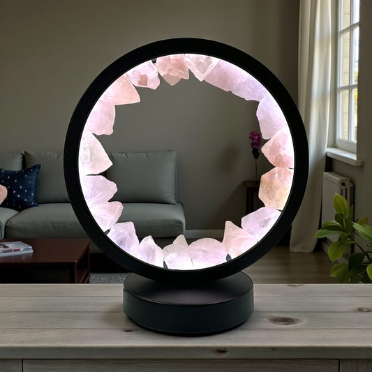 Rose Quartz Led Lamp