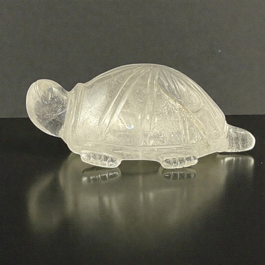 Clear Quartz Turtle