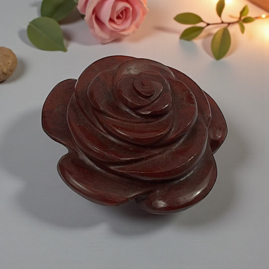 Red Jasper Flower