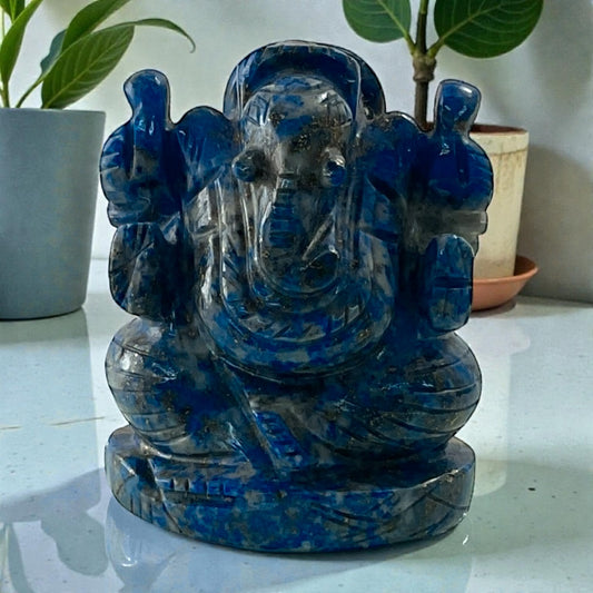 Lapis Lazuli Ganesha