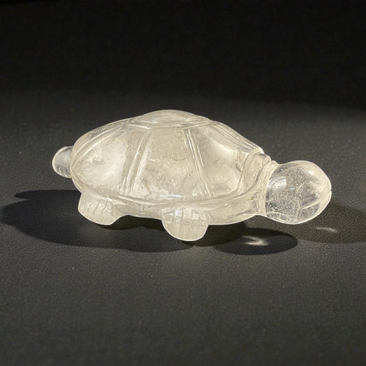 Clear Quartz Turtle