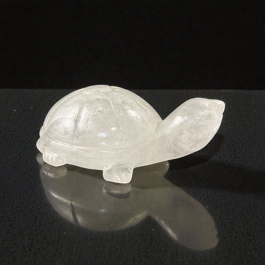 Clear Quartz Turtle