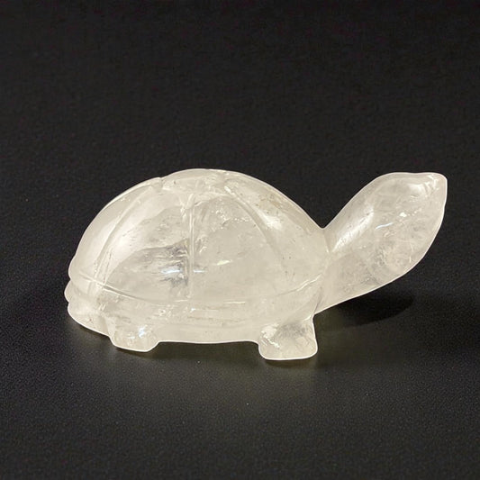 Clear Quartz Turtle