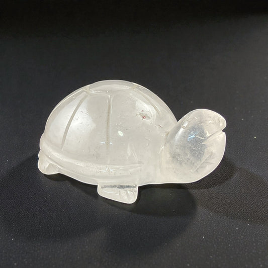 Clear Quartz Turtle