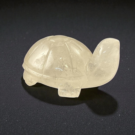 Clear Quartz Turtle