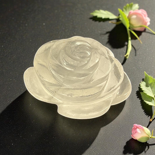 Clear Quartz Flower