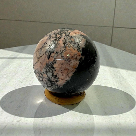 Pink tourmaline Ball