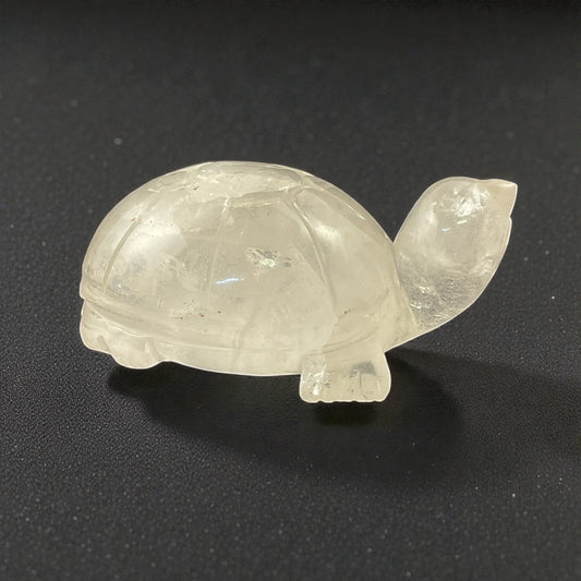 Clear Quartz Turtle