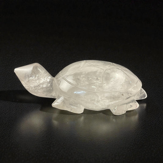 Clear Quartz Turtle