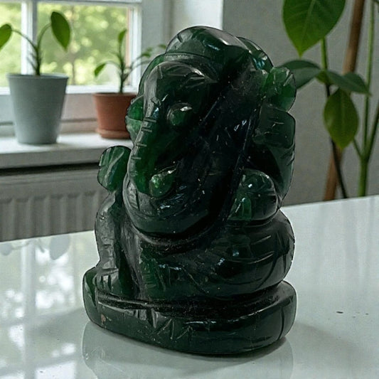 Green Aventurine Ganesha
