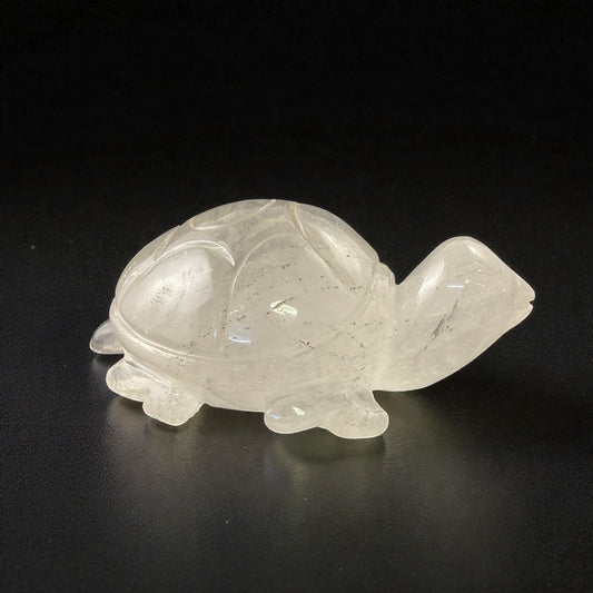Clear Quartz Turtle