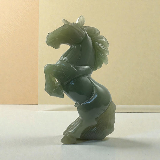 Green Aventurine Horse